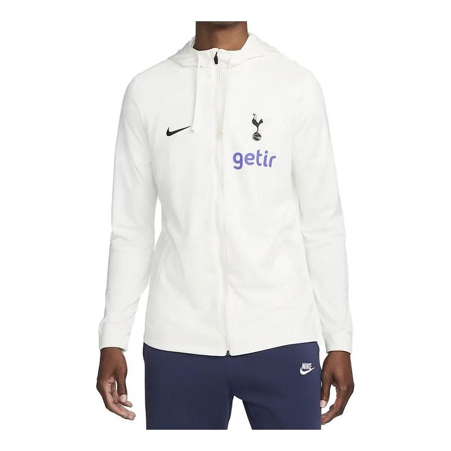 Nike 23-24 Tottenham Hotspur Dri-Fit Strike Hooded Jacket 'White' DR5346-133