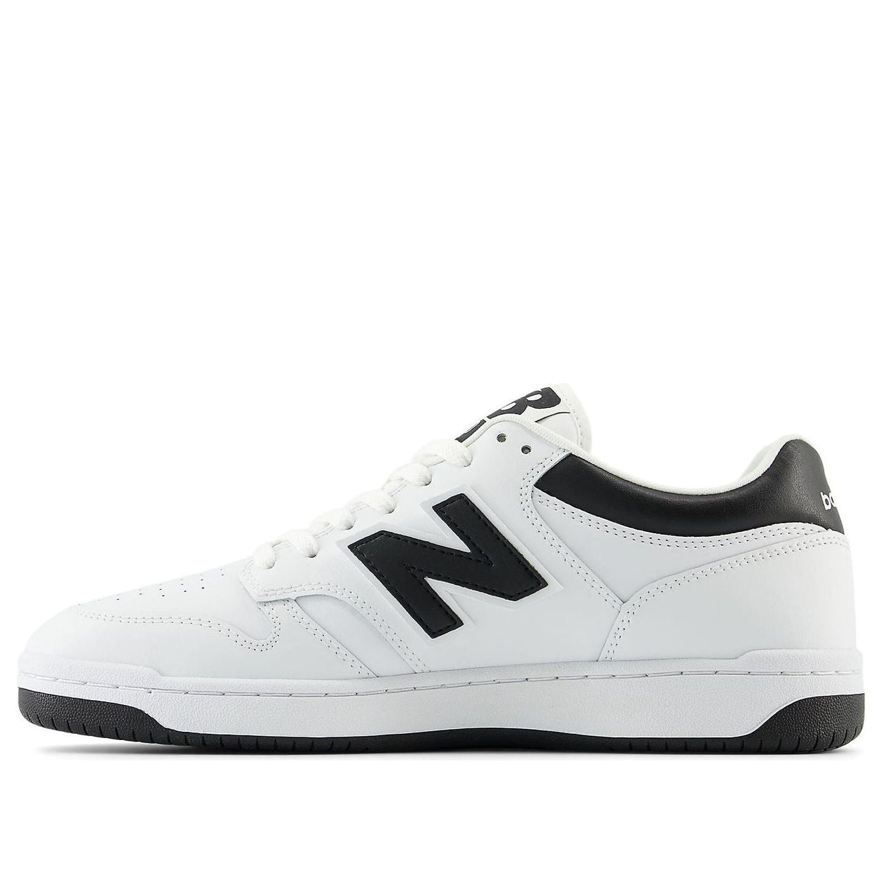 New Balance 480 Shoes 'White Black' BB480LBK