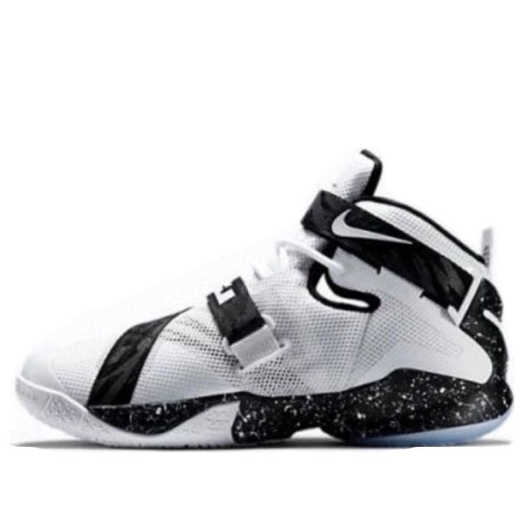 Nike LeBron Soldier 9 Premium 'White Black' 749490-110