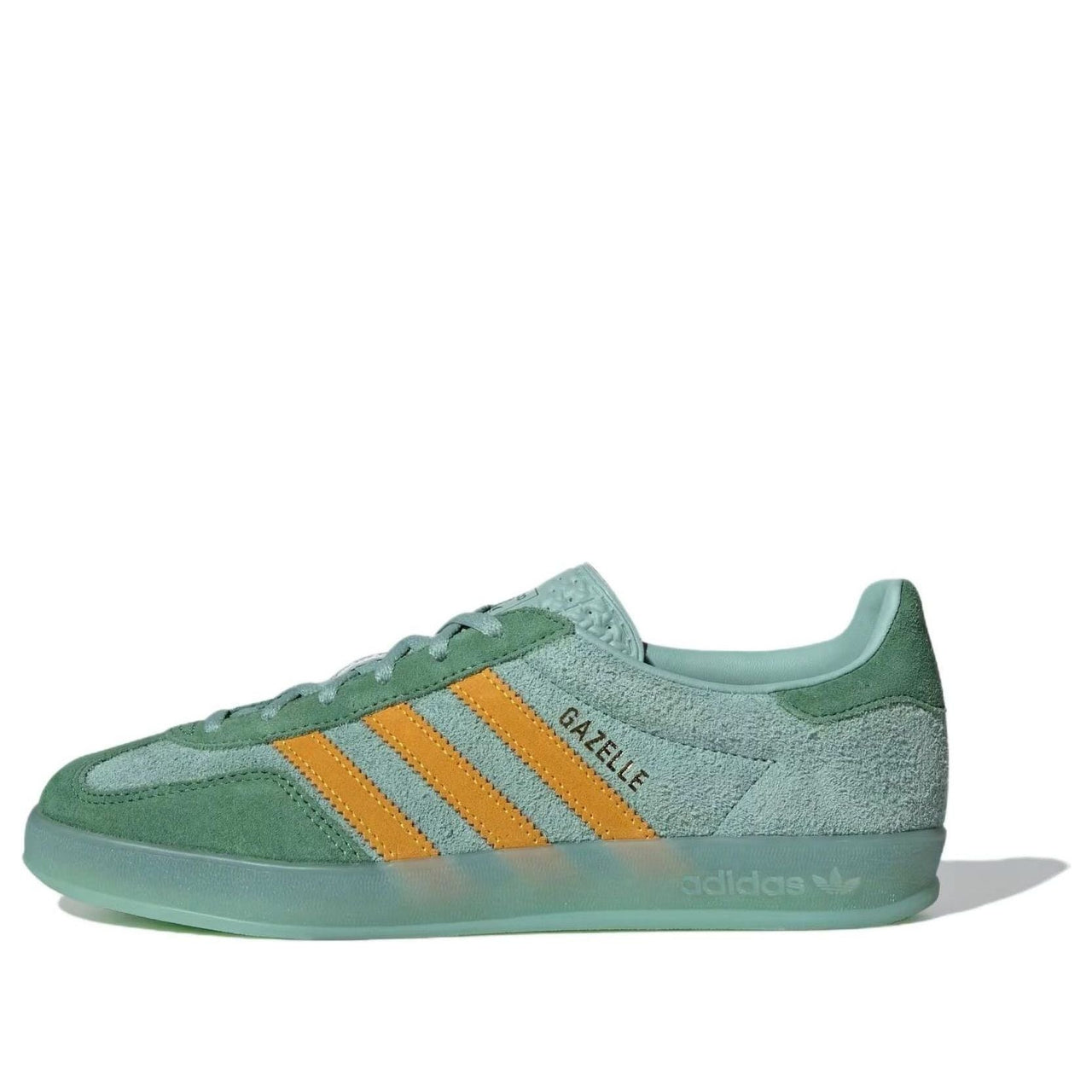 (WMNS) adidas GAZELLE INDOOR Shoes 'Green Orange' IG6783