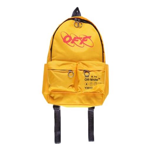 Off-White Industrial Y013 Backpack Yellow OMNB003F19C360166020