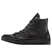 Converse Chuck 70 Woven Leather 'Black' A14450C