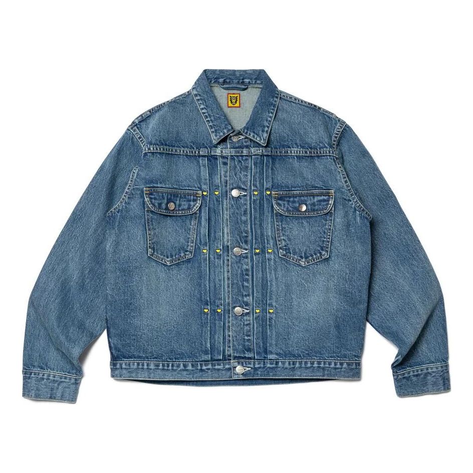 HUMAN MADE Denim Work Jacket 'Indigo' HM25JK022