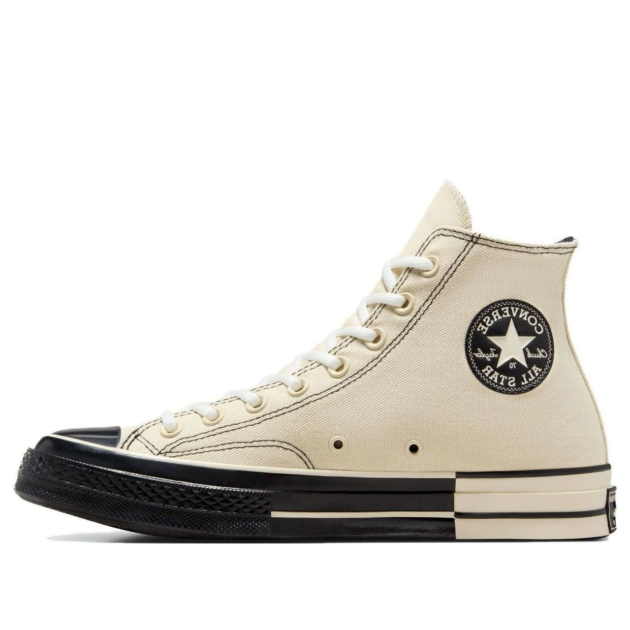 Converse Chuck 70s High 'Ivory Black' A08188C