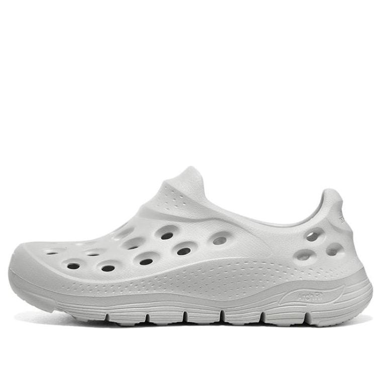(WMNS) Skechers Foamies Clog 'Grey' 111425-OFWT