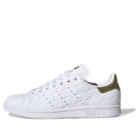 (WMNS) adidas Stan Smith 'Debossed Logos - White Metallic Gold' EF6853