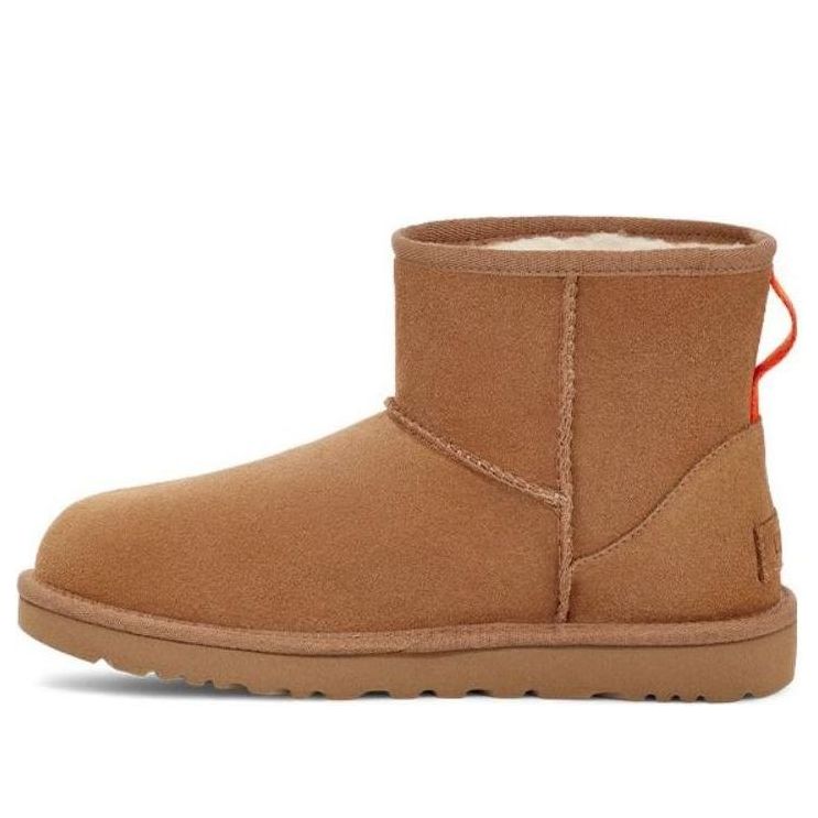 (WMNS) UGG Classic Mini Side Logo 'Chestnut Orange' 1144057-CHE