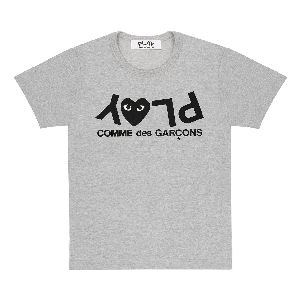 (WMNS) COMME des GARCONS PLAY T-Shirt With Large Logo 'Grey' AZ-T081-051-1
