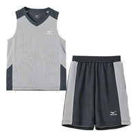 (GS) Mizuno Quick Dry Sportswear Suit 'Grey' TZ2283