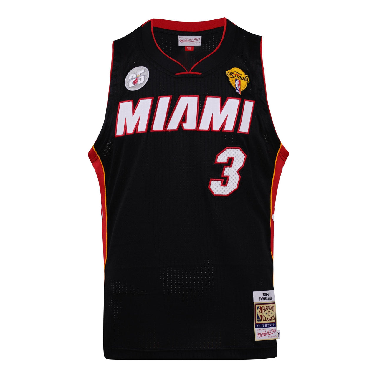 Mitchell & Ness NBA Authentic Jersey 'Miami Heat - Dwyane Wade 2012-13' AJY44945-MHE12DWABLCK