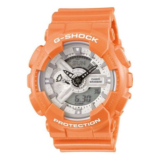 CASIO G-Shock Analog-Digital 'Orange' GA-110SG-4A