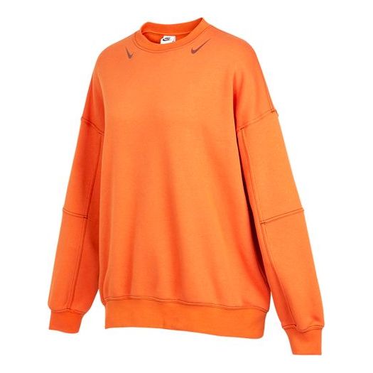 (WMNS) AS W Nike Sportswear SWSH FLC GX Crew OS Sport SPICE DD5611-816