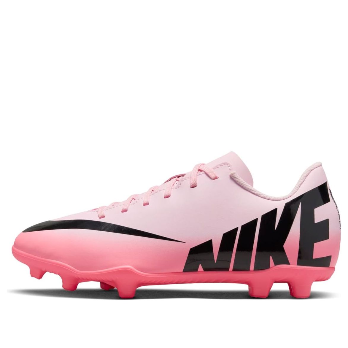 (GS) Nike Mercurial Vapor 15 Club FG MG 'Pink Foam Black' DJ5958-601