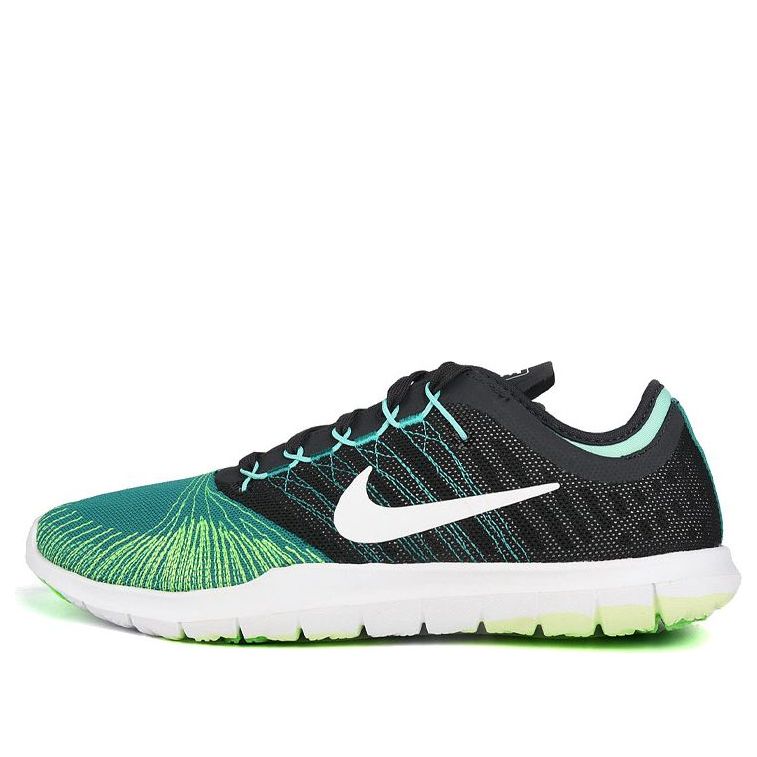 (WMNS) Nike Flex Adapt TR 'Black White Green' 831579-301