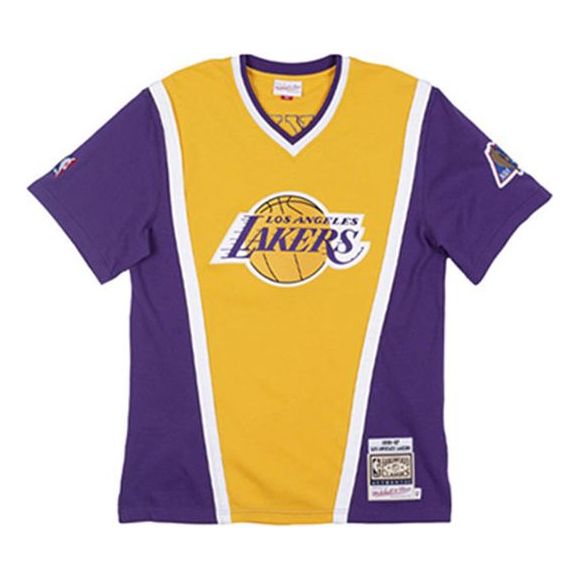Mitchell & Ness Authentic Shooting Shirt 'Los Angeles Lakers 1996-97' ASSHSB20005-LALLTGD96