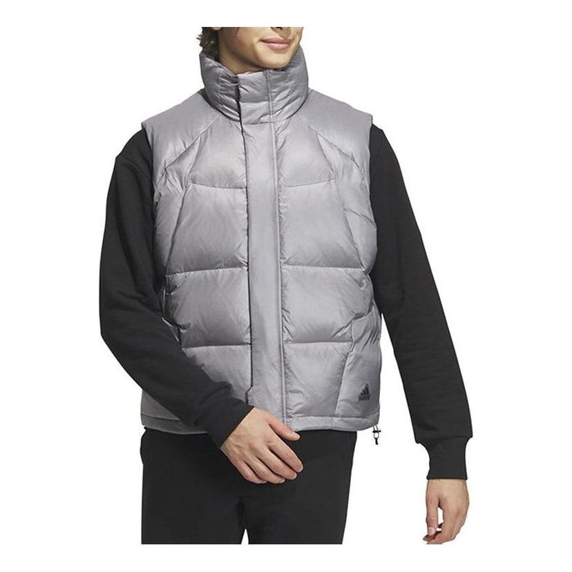 adidas Puff Down Vest 'Silver' IL8911