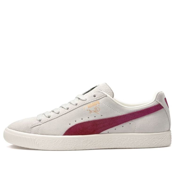 PUMA Clyde 'From The Archive - Vaporous Grey Red Dahlia' 365319-01