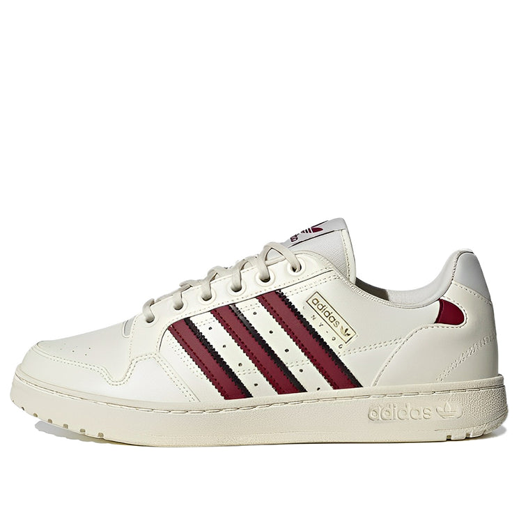 adidas Originals NY 90 Shoes 'White Burgundy' HO4429
