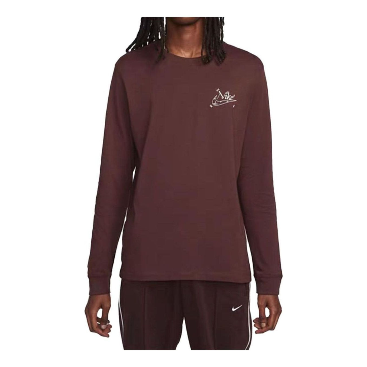 Nike Sportswear Premium Essentials Long-Sleeve T-Shirt 'Brown' DZ2828-227