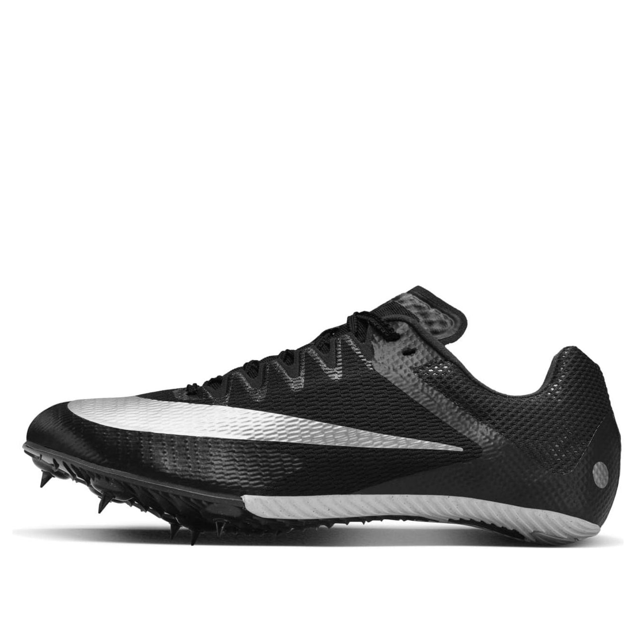 Nike Air Zoom Rival Sprint Spikes 'Black Metallic Silver' DC8753-001
