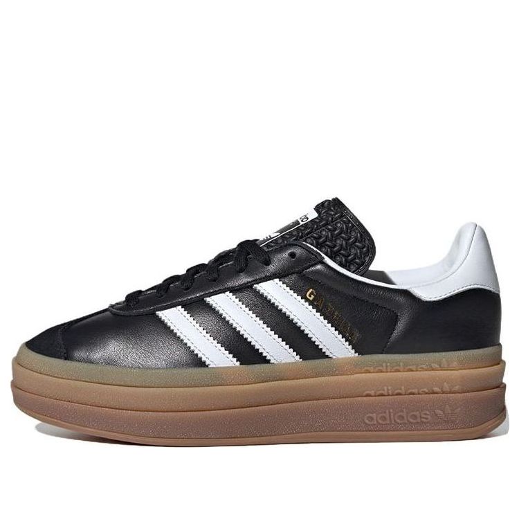 (WMNS) adidas Gazelle Shoes 'Black White Gum' IG1733