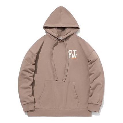 Li-Ning CF Series x Dunhuang Museum Crossover Casual Sports Pullover Hoodie 'Brown' AWDQB67-4