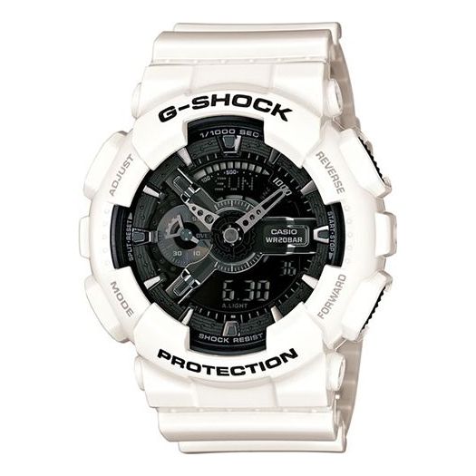 CASIO G-Shock Analog-Digital 'White' GA-110GW-7A