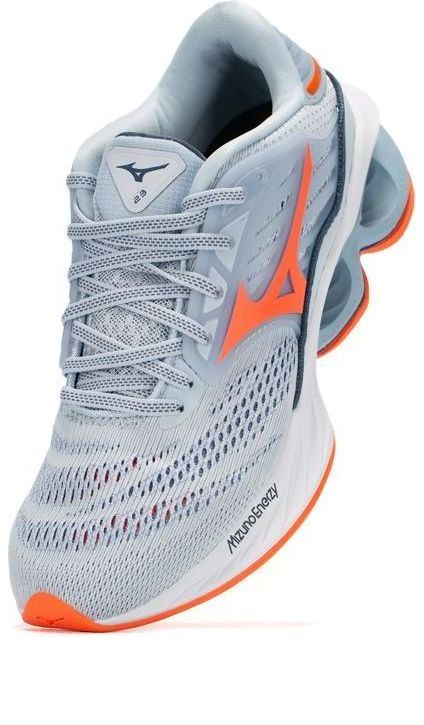 Mizuno Wave Creation 23 Shock Absorption Non-Slip Gray Orange J1GD220166
