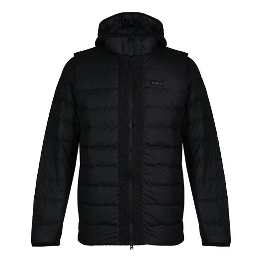 Men's Nike Casual Hooded Black Down Jacket AH2206-010