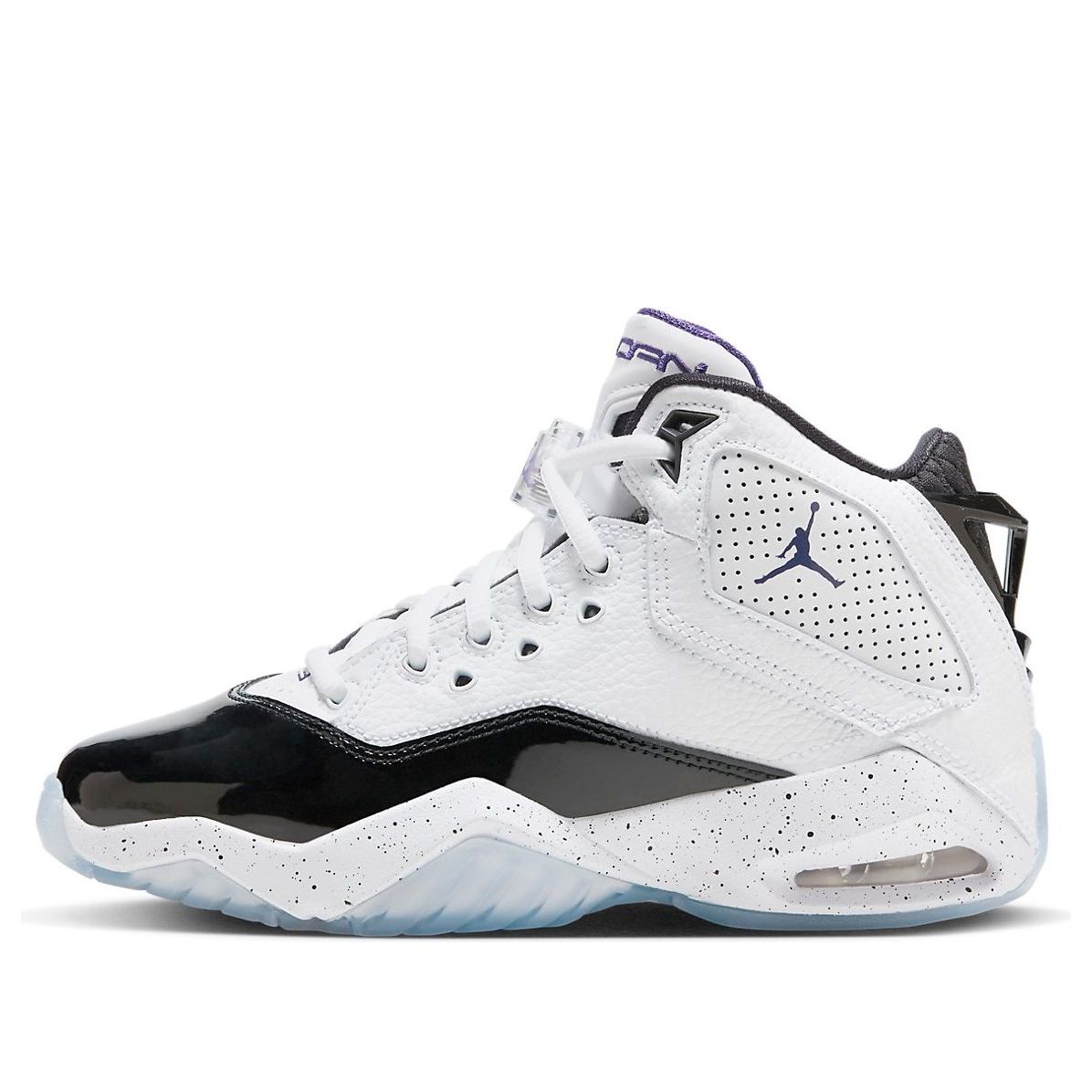 (GS) حذاء Air Jordan B'Loyal 'White Court Purple' CK1425-115
