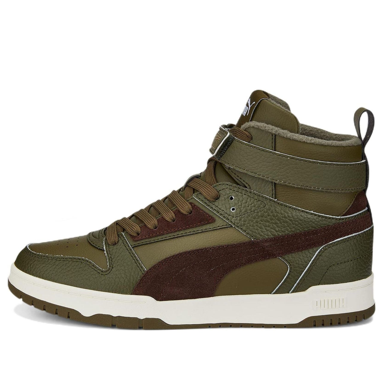 PUMA RBD Game High 'Olive Green Burgundy' 387604-01