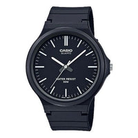 CASIO Waterproof Unisex Black Analog MW-240-1E