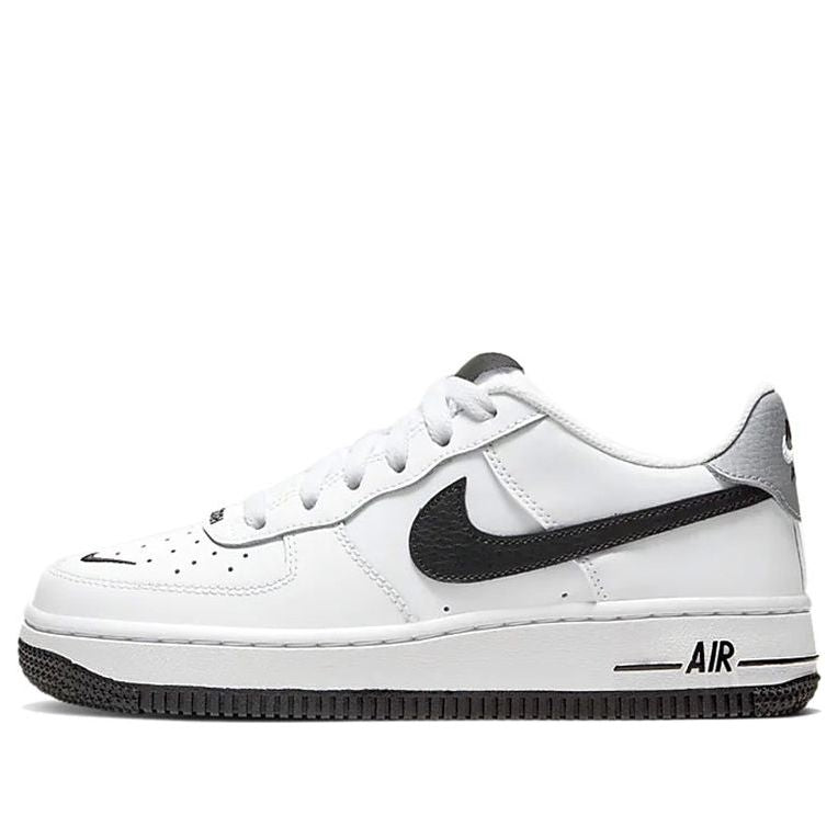 (GS) Nike Air Force 1 LV8 'White Black Mini Swoosh' CT5531-100