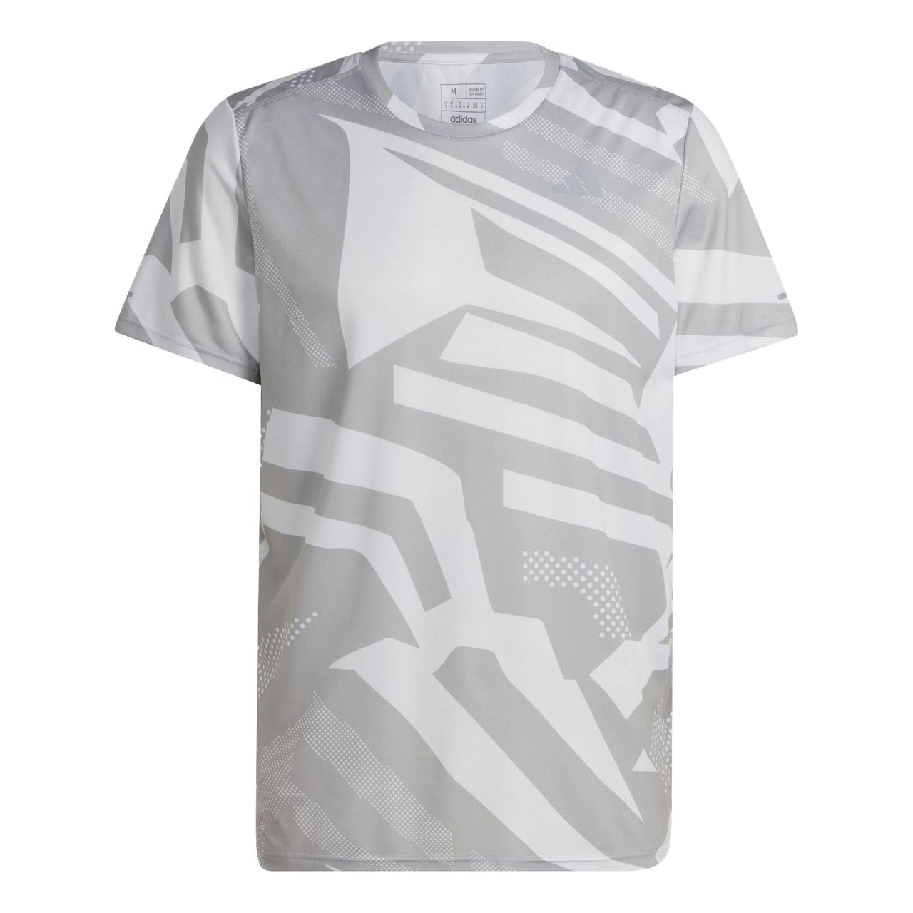 adidas Own The Run Seasonal Tee 'Grey Two White' HM8432