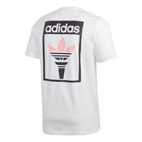 adidas originals Flame Printing Short Sleeve White GK5905