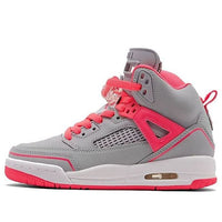 (GS) حذاء Air Jordan Spizike "Wolf Grey Racer Pink" رقم 535712-060