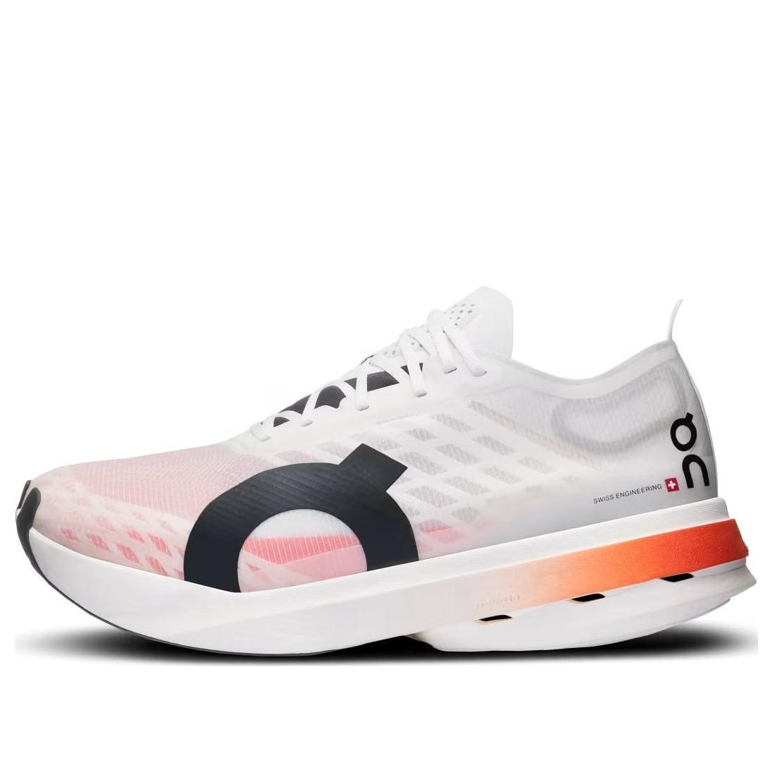 (WMNS) On Running Cloudboom Strike 'White Black Orange' 3WE30470462