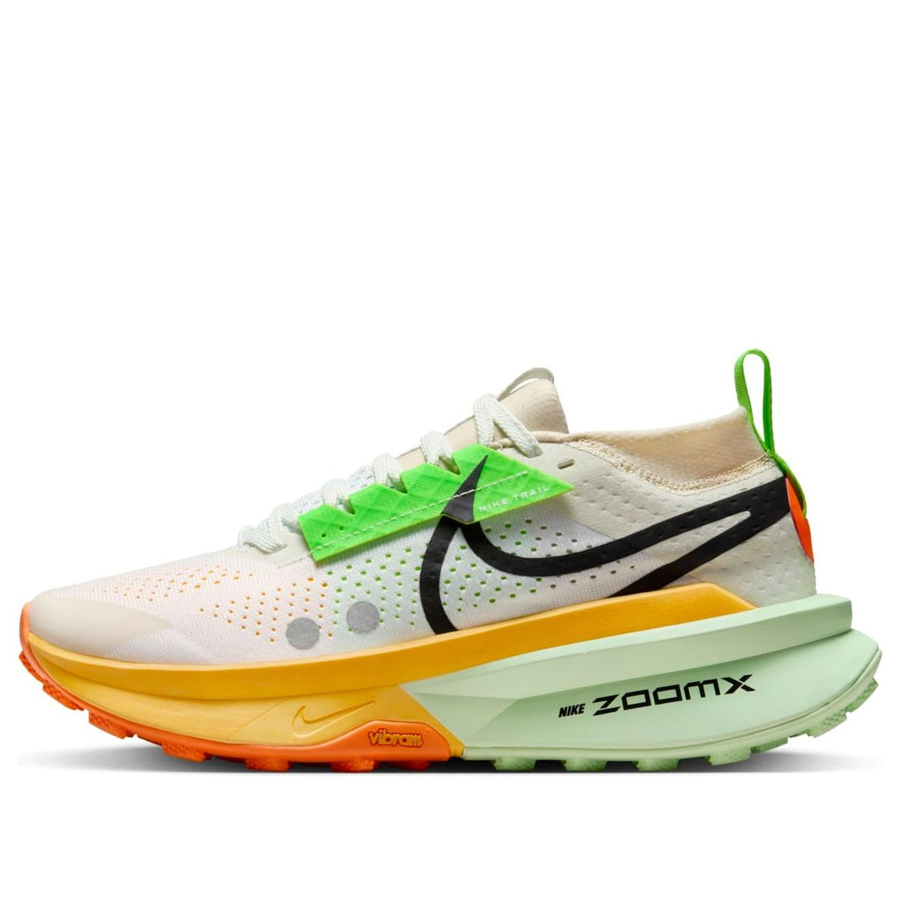 (WMNS) Nike ZoomX Zegama 2 'Summit White Laser Orange' FD5191-100