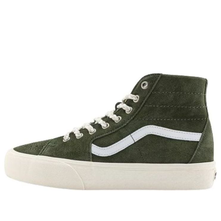 Vans Skate Sk8-Hi 'Green White' VN0009Q0KFR