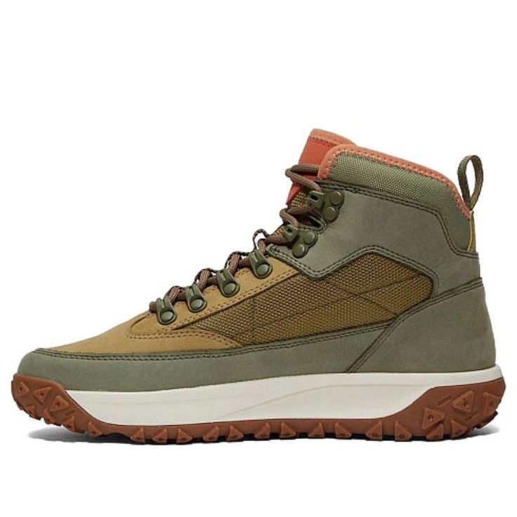 (WMNS) Timberland GreenStride Motion 6 Waterproof Hiking Boots 'Deep Green Nubuck' TB0A2K14EO6