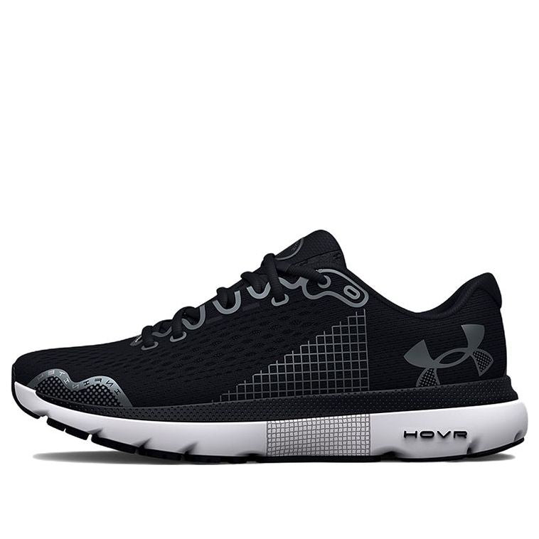 (WMNS) Under Armour HOVR Infinite 4 'Black White' 3024905-001