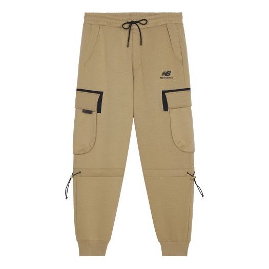 New Balance Logo Cargo Sweatpants 'Khaki' AMP13397-RSI