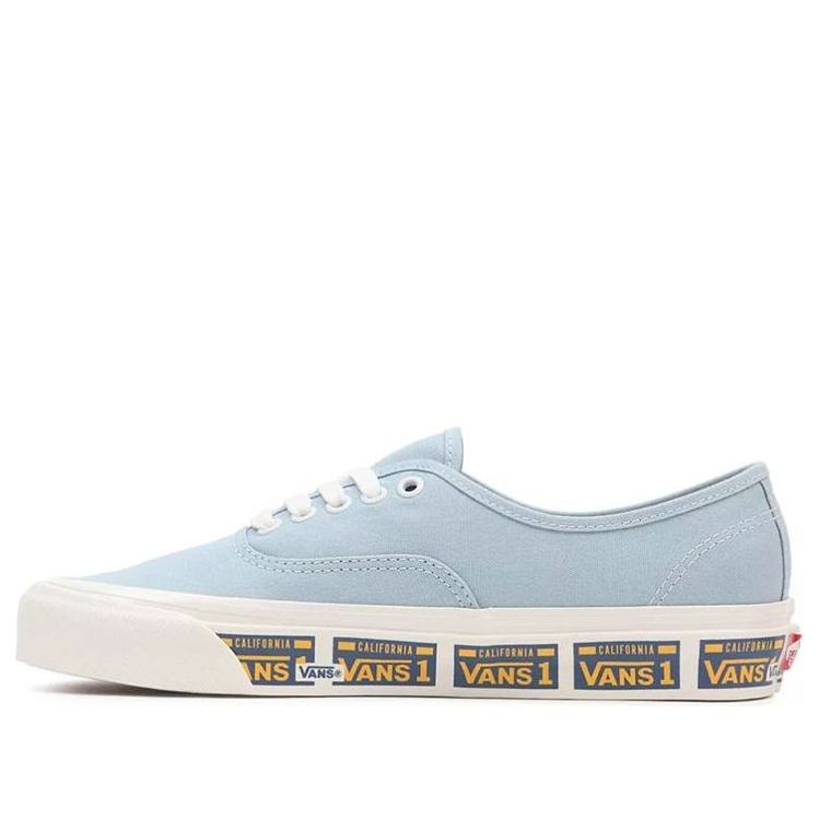 Vans Unisex Anaheim Factory Authentic 44 DX Low-Top Sneakers Blue Light Blue VN0A5KX4AXC