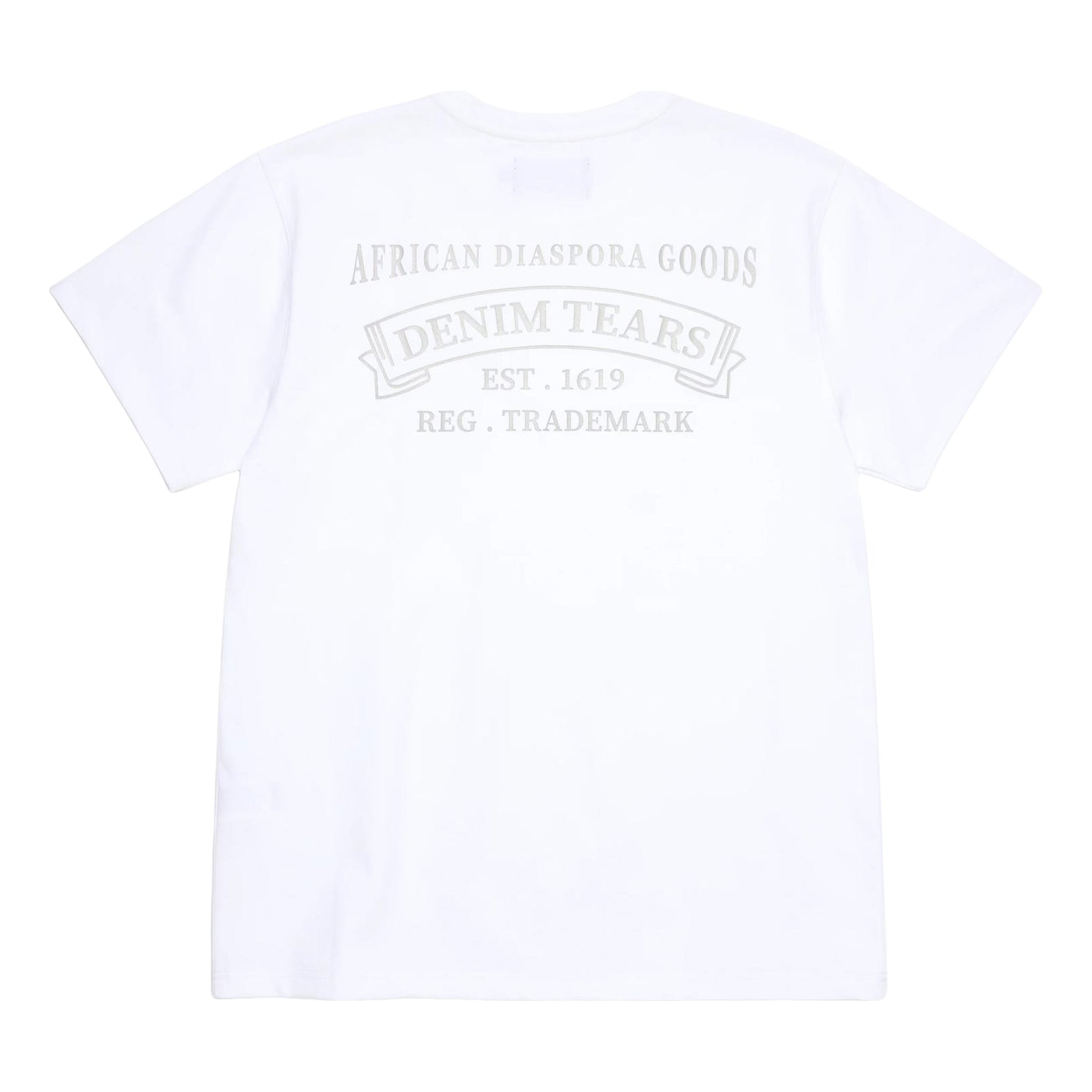 Denim Tears ADG Banner T-Shirt 'White' SS26TSS15732826