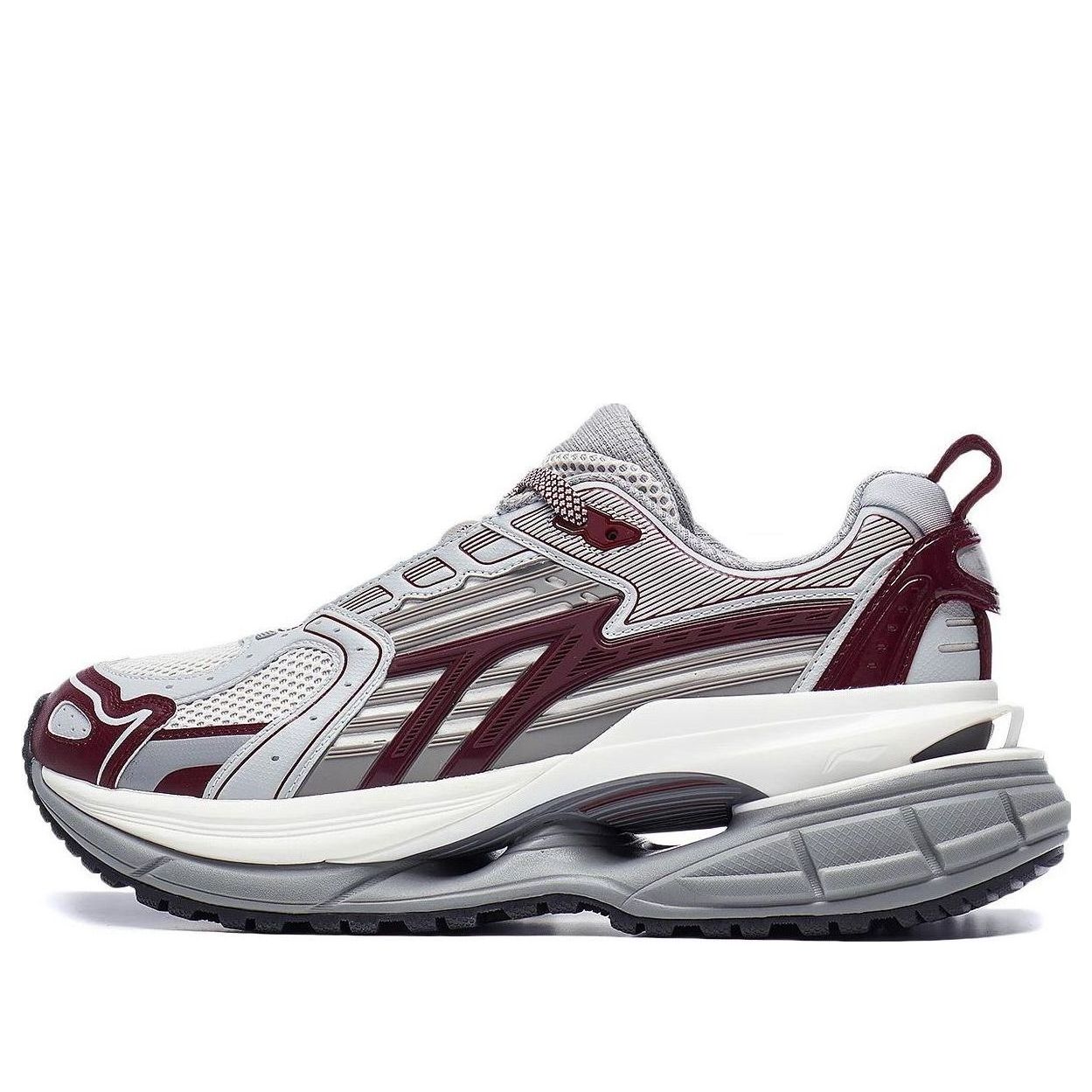 Li-Ning Starlit 5 'Grey Red' AGCT351-4