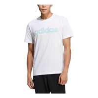 adidas Neo Logo T-Shirts 'White' HD7070