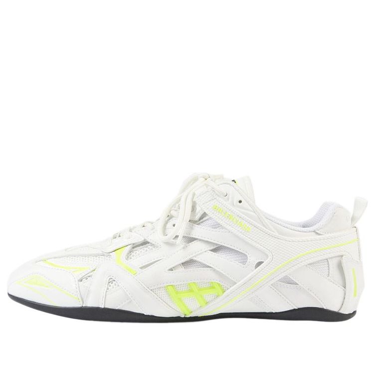 (WMNS) Balenciaga Drive Sneaker 'White Fluo Yellow' 635497W3AZ29073