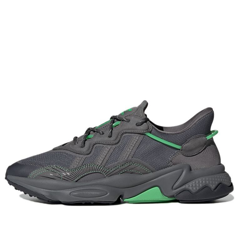 adidas Originals Ozweego Casual Shoes 'Charcoal Grey Green' GY3540