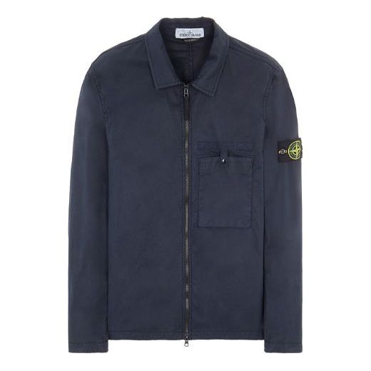 STONE ISLAND Overshirt 'Blue' 761512619-V0020