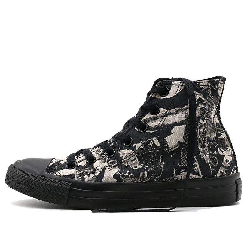 (WMNS) Converse Chuck Taylor All Star High Top 'Parchment Print Black' 549640C